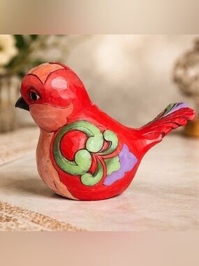 Jim Shore Heartwood Creek Cardinal “In Fine Feather” 4056963 Folk Art
